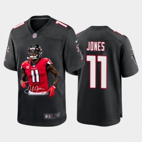 Tröjor Atlanta Falcons Julio Jones 11 Throwback Game Special Signature - Män